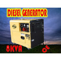 Générateur 8kVA! ! ! Chine Portable petit générateur diesel 6kw Prix de vente (CE, BV, ISO9001)